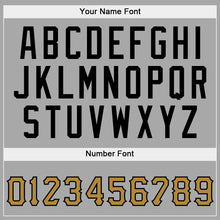 Charger l'image dans la galerie, Custom Stitched Gray Old Gold-Black Sports Pullover Sweatshirt Hoodie