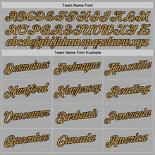 Charger l'image dans la galerie, Custom Stitched Gray Old Gold-Black Sports Pullover Sweatshirt Hoodie