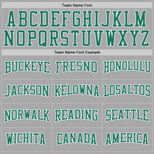 Charger l'image dans la galerie, Custom Stitched Gray Kelly Green-White Sports Pullover Sweatshirt Hoodie