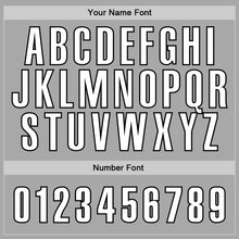 Load image into Gallery viewer, Custom Stitched Gray White-Black Sports Pullover Sweatshirt Hoodie