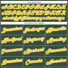 Charger l'image dans la galerie, Custom Stitched Green Gold-White Sports Pullover Sweatshirt Hoodie