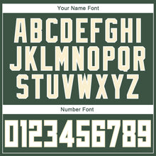 Charger l'image dans la galerie, Custom Stitched Green White-Cream Sports Pullover Sweatshirt Hoodie