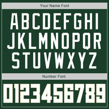 Загрузить изображение в средство просмотра галереи, Custom Green White-Cream Authentic Throwback Rib-Knit Baseball Jersey Shirt