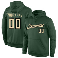 Charger l'image dans la galerie, Custom Stitched Green Cream-Black Sports Pullover Sweatshirt Hoodie