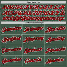 Загрузить изображение в средство просмотра галереи, Custom Stitched Green Red-Black Sports Pullover Sweatshirt Hoodie