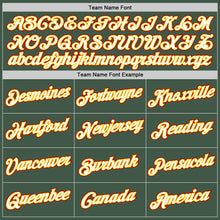 Загрузить изображение в средство просмотра галереи, Custom Stitched Green White-Red Sports Pullover Sweatshirt Hoodie