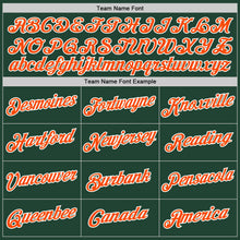 Загрузить изображение в средство просмотра галереи, Custom Green Orange-White Performance T-Shirt