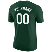 Load image into Gallery viewer, Custom Green White-Gold Performance T-Shirt
