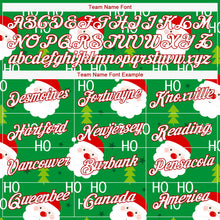 Загрузить изображение в средство просмотра галереи, Custom Stitched Green Red-White Christmas 3D Sports Pullover Sweatshirt Hoodie