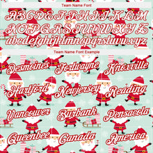 Charger l'image dans la galerie, Custom Green Red-White Christmas 3D Performance T-Shirt