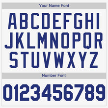 Laden Sie das Bild in den Galerie-Viewer, Custom White Royal Baseball Jersey