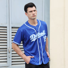 Загрузить изображение в средство просмотра галереи, Custom Royal White-Light Blue Baseball Jersey