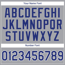 Загрузить изображение в средство просмотра галереи, Custom Gray Royal-White Baseball Jersey