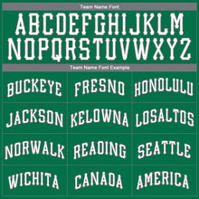 Charger l'image dans la galerie, Custom Kelly Green White-Gray Authentic St. Patrick's Day Baseball Jersey