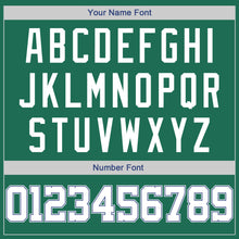 Загрузить изображение в средство просмотра галереи, Custom Kelly Green White-Royal Round Neck Rib-Knit Basketball Jersey