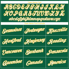 Загрузить изображение в средство просмотра галереи, Custom Kelly Green White-Gold Performance T-Shirt