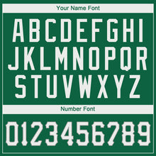 Загрузить изображение в средство просмотра галереи, Custom Kelly Green White-Gray Performance T-Shirt