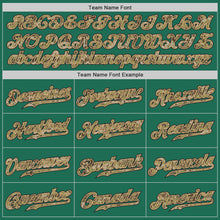 Laden Sie das Bild in den Galerie-Viewer, Custom Kelly Green Camo-Black Authentic Throwback Basketball Jersey