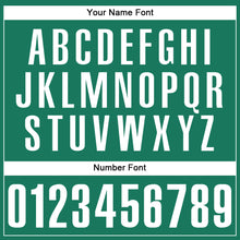 Load image into Gallery viewer, Custom Kelly Green White Authentic Baseball Jersey