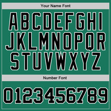 Load image into Gallery viewer, Custom Stitched Kelly Green Black-White Sports Pullover Sweatshirt Hoodie