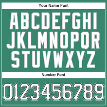 Load image into Gallery viewer, Custom Kelly Green White Pinstripe White-Gray Authentic Basketball Jersey