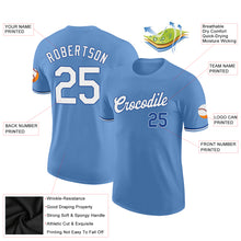 Загрузить изображение в средство просмотра галереи, Custom Light Blue White-Royal Performance T-Shirt