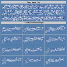 Load image into Gallery viewer, Custom Light Blue Light Blue-Royal Authentic Baseball Jersey