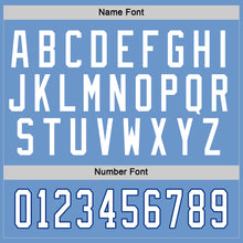 Load image into Gallery viewer, Custom Light Blue White-Royal Hockey Jersey