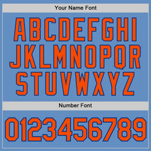 Загрузить изображение в средство просмотра галереи, Custom Light Blue Orange-Royal Performance T-Shirt