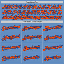 Загрузить изображение в средство просмотра галереи, Custom Light Blue Orange-Royal Performance T-Shirt