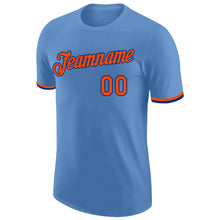 Загрузить изображение в средство просмотра галереи, Custom Light Blue Orange-Royal Performance T-Shirt