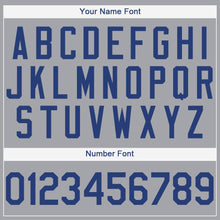 Загрузить изображение в средство просмотра галереи, Custom Gray Royal-Red Baseball Jersey