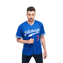 Charger l'image dans la galerie, Custom Royal White-Red Baseball Jersey