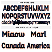 Laden Sie das Bild in den Galerie-Viewer, Custom White Black-Orange Baseball Jersey