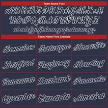 Загрузить изображение в средство просмотра галереи, Custom Navy Red-White Performance T-Shirt