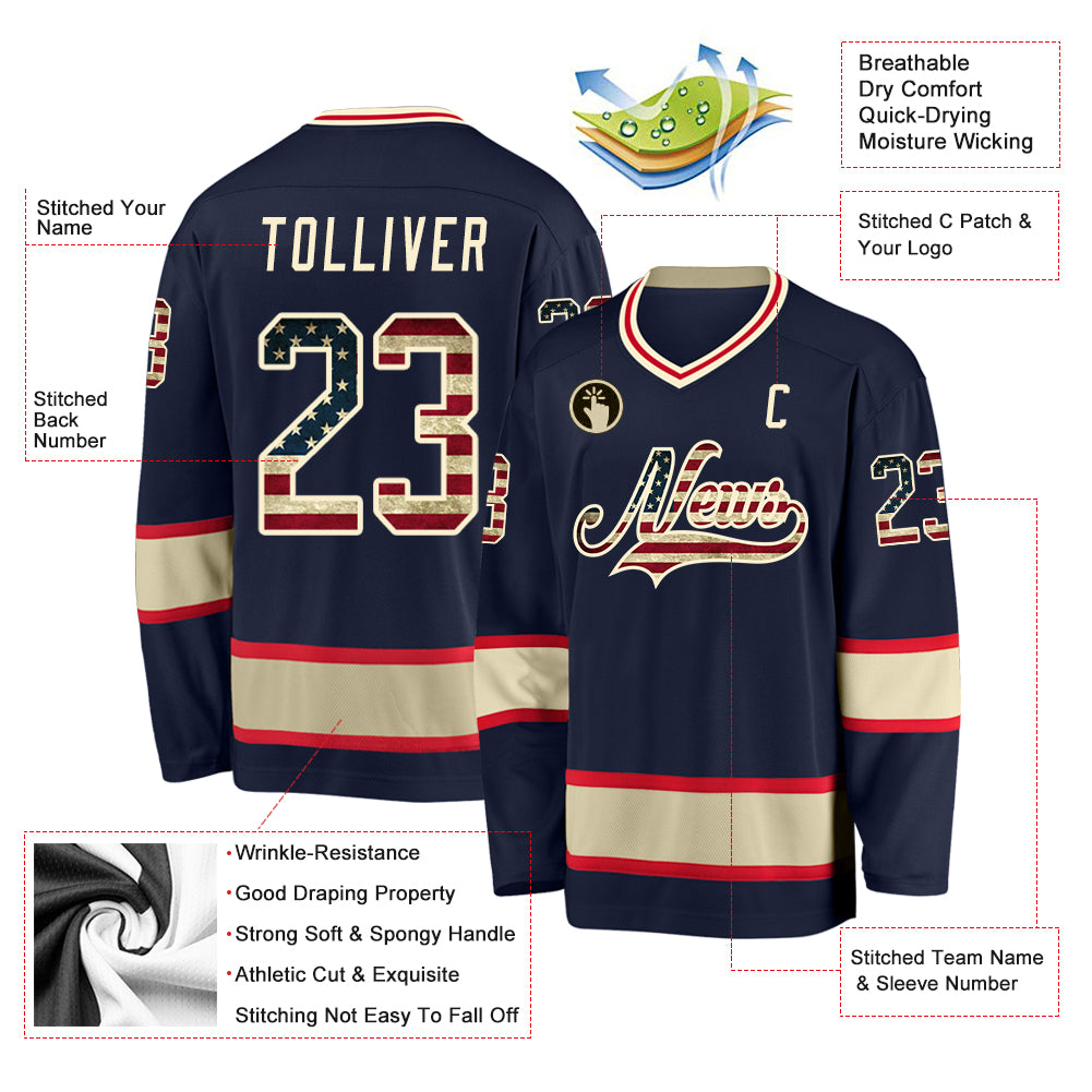 Custom Hockey Jerseys New York Rangers Jersey Name and Number Camo