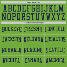 Charger l'image dans la galerie, Custom Stitched Neon Green White-Navy Sports Pullover Sweatshirt Hoodie