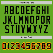 Загрузить изображение в средство просмотра галереи, Custom Stitched Neon Green Black-Orange Sports Pullover Sweatshirt Hoodie