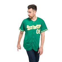 Загрузить изображение в средство просмотра галереи, Custom Kelly Green White-Gold Baseball Jersey