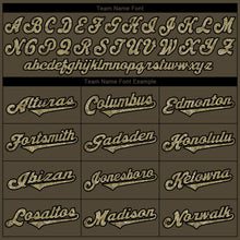 Load image into Gallery viewer, Custom Olive Camo-Black Authentic Salute To Service Baseball Jersey