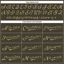 Загрузить изображение в средство просмотра галереи, Custom Olive Camo-Black Authentic Throwback Rib-Knit Salute To Service Baseball Jersey Shirt