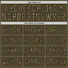 Laden Sie das Bild in den Galerie-Viewer, Custom Stitched Olive Camo-Black Sports Pullover Sweatshirt Salute To Service Hoodie