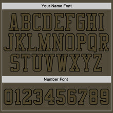 Laden Sie das Bild in den Galerie-Viewer, Custom Stitched Olive Olive-Black Sports Pullover Sweatshirt Salute To Service Hoodie