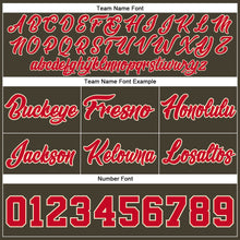 Загрузить изображение в средство просмотра галереи, Custom Olive Red-Cream Authentic Throwback Salute To Service Basketball Shorts