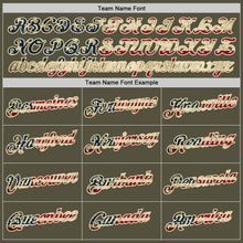 Laden Sie das Bild in den Galerie-Viewer, Custom Olive Vintage USA Flag-Cream Performance Salute To Service T-Shirt