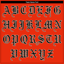 Load image into Gallery viewer, Custom Orange Black-Cream Authentic Baseball Jersey