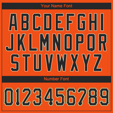 Загрузить изображение в средство просмотра галереи, Custom Orange Black-Old Gold Performance T-Shirt