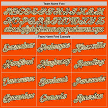 Laden Sie das Bild in den Galerie-Viewer, Custom Stitched Orange Camo-Cream Sports Pullover Sweatshirt Hoodie