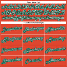 Charger l'image dans la galerie, Custom Orange Black Pinstripe Kelly Green-White Authentic Basketball Jersey