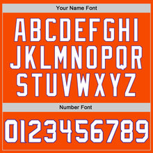 Загрузить изображение в средство просмотра галереи, Custom Orange White-Purple Performance T-Shirt